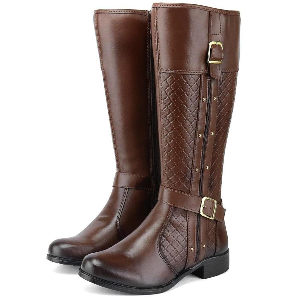Bota Cano Alto Montaria Kevin Sintonia Menor preço em Bota Cano Alto Montaria Kevin Sintonia