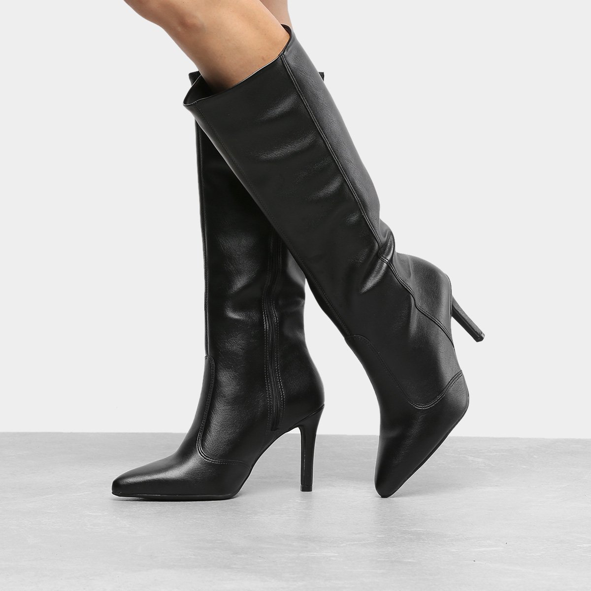 Tênis Casual Tenis Cano Alto Vizzano Preto Tenis Cano Alto Marisa