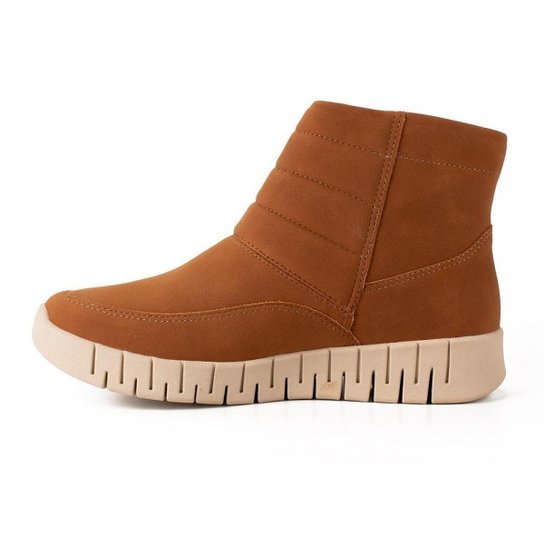 Bota Cano Baixo Campesi CP981 Feminina - Mascavo