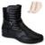 Bota Cano Baixo Flat Pink Moon e Meia MC23-71087 - Preto