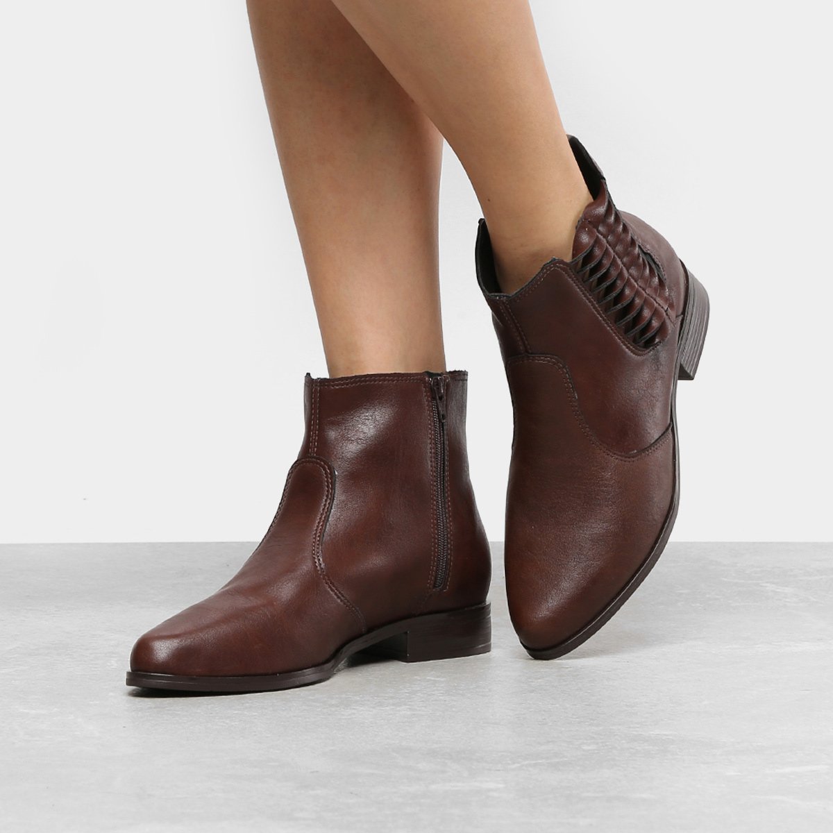 bota cano curto da beira rio