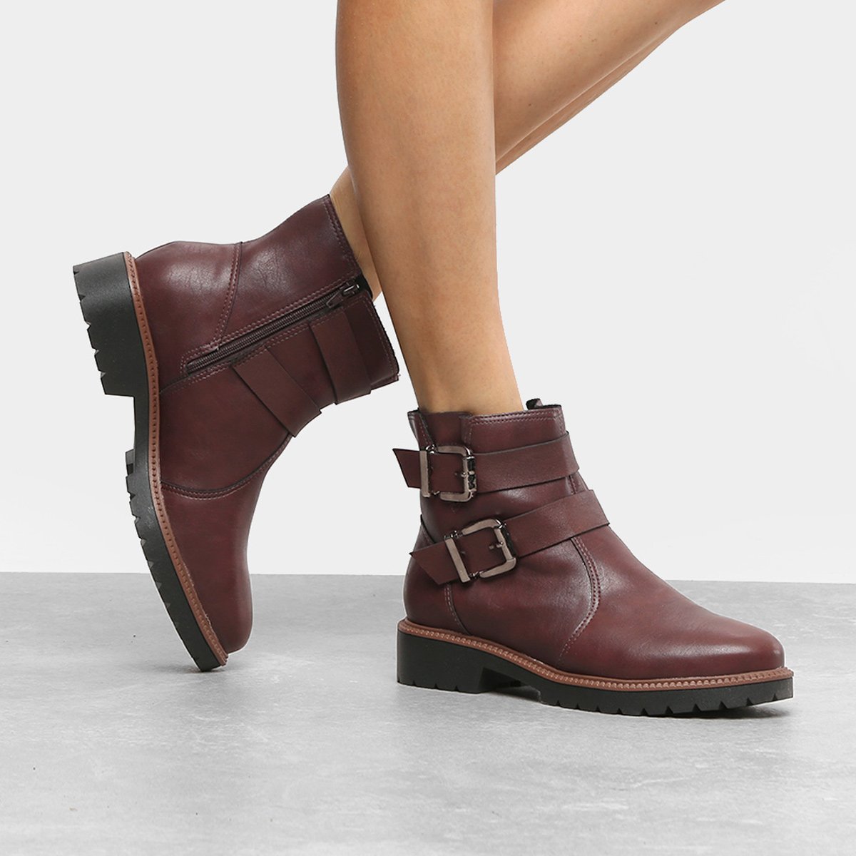 bota cano curto da beira rio