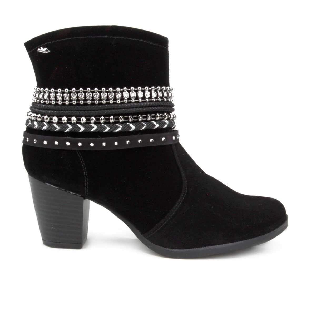 bota feminina dakota wolford preta