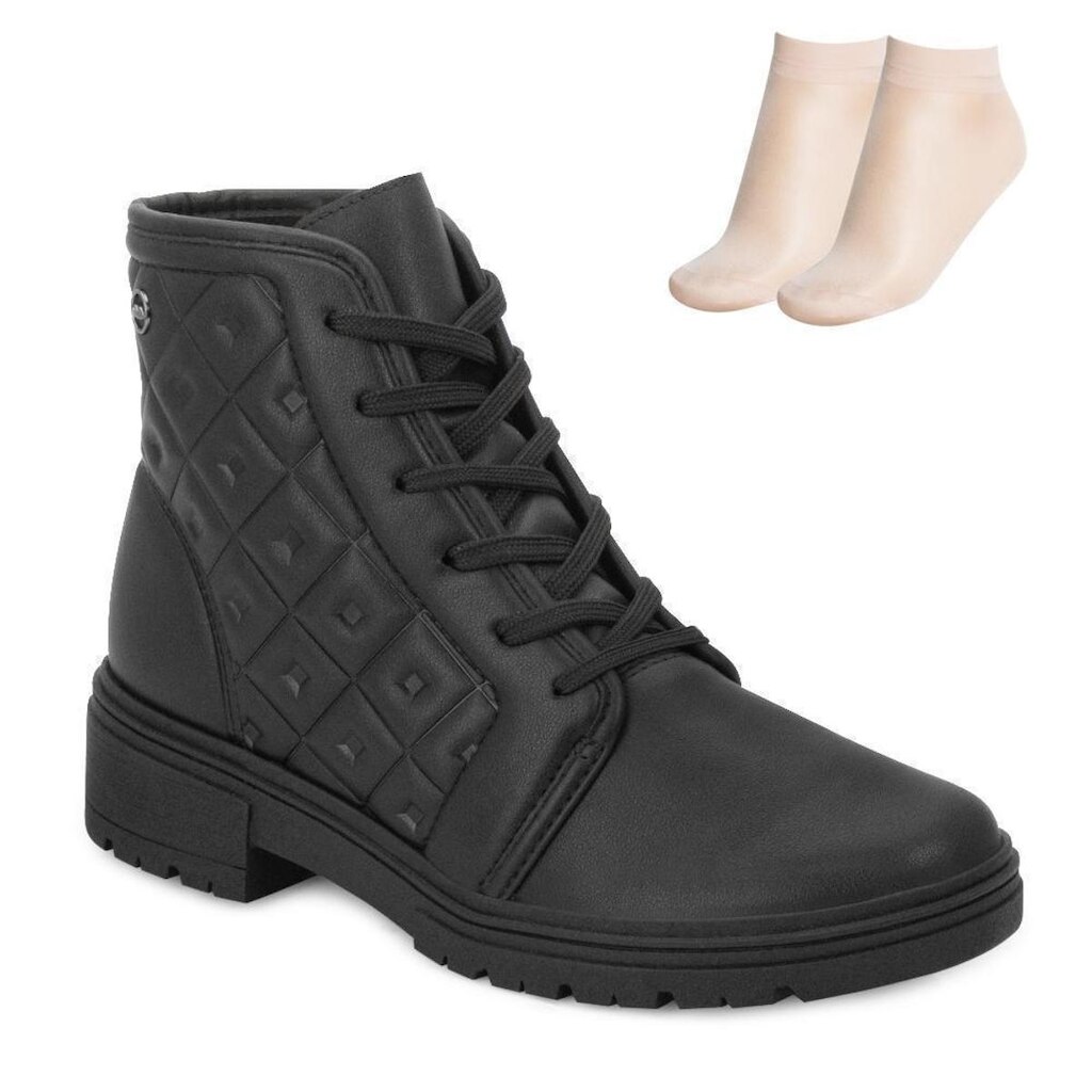 Bota Cano Curto Dakota e Meia Feminina