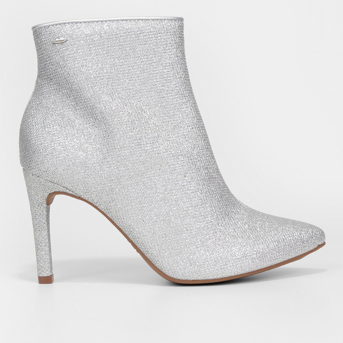 Bota Cano Curto Dakota Salto Alto Brilho Feminina Zattini