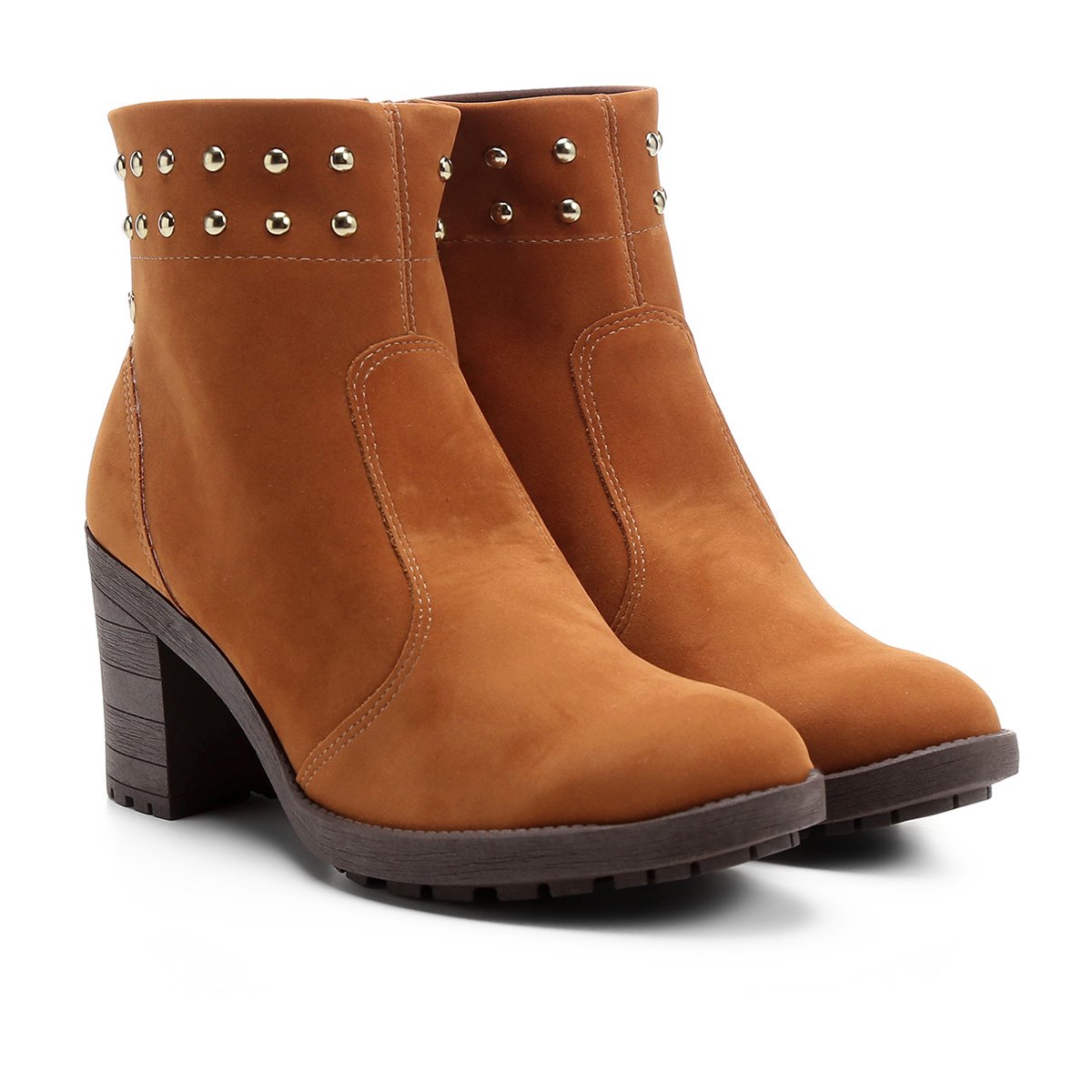 bota mississipi cano curto caramelo