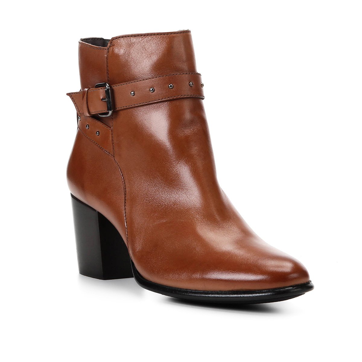 bota caramelo feminina cano curto