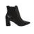Bota Cano Curto Via Marte de Couro Feminina 056-007-01 - Preto