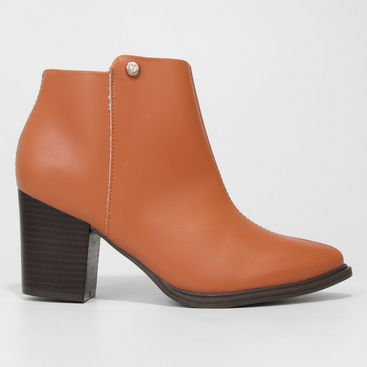 Bota Cano Curto Via Uno Mestiço Feminina - Caramelo é ruim? Bota Cano Curto Via Uno Mestiço Feminina - Caramelo é boa?