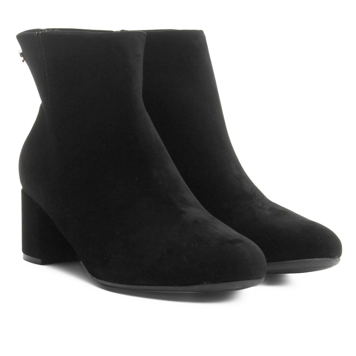 Bota Cano Curto Vizzano Salto Bloco Feminina - Preto é ruim? Bota Cano Curto Vizzano Salto Bloco Feminina - Preto é boa?