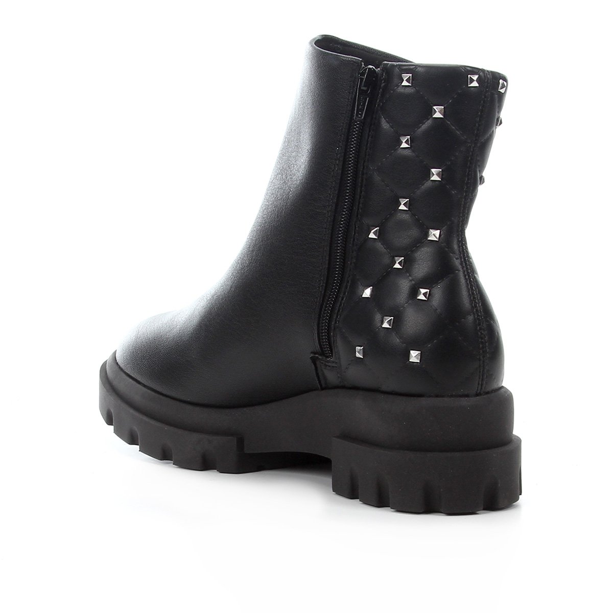 bota cano curto matelasse