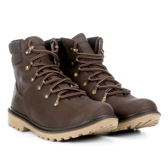 Bota Cano Curto Walkabout 220 Tratorada Masculina - Café