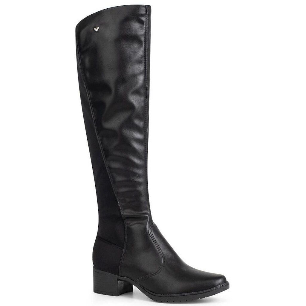 Bota Cano Longo Mississipi J0334 Feminina - Preta