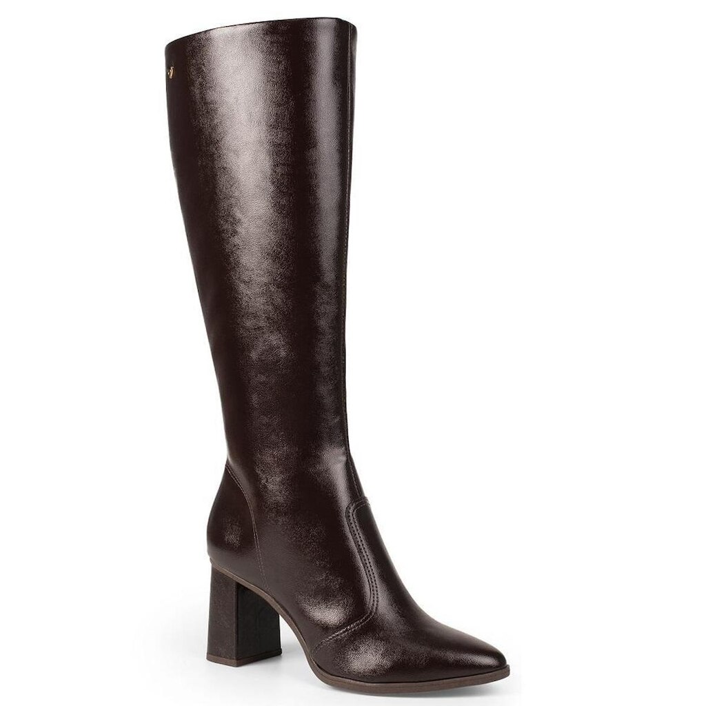 Bota Cano Longo Mississipi J0841 Feminina - Café