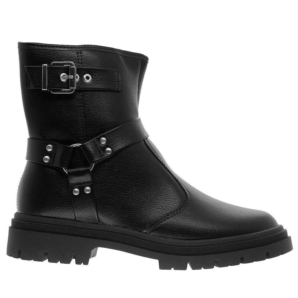 Bota Cano Médio Feminina Tratorado Moleca 5344.209 Preto