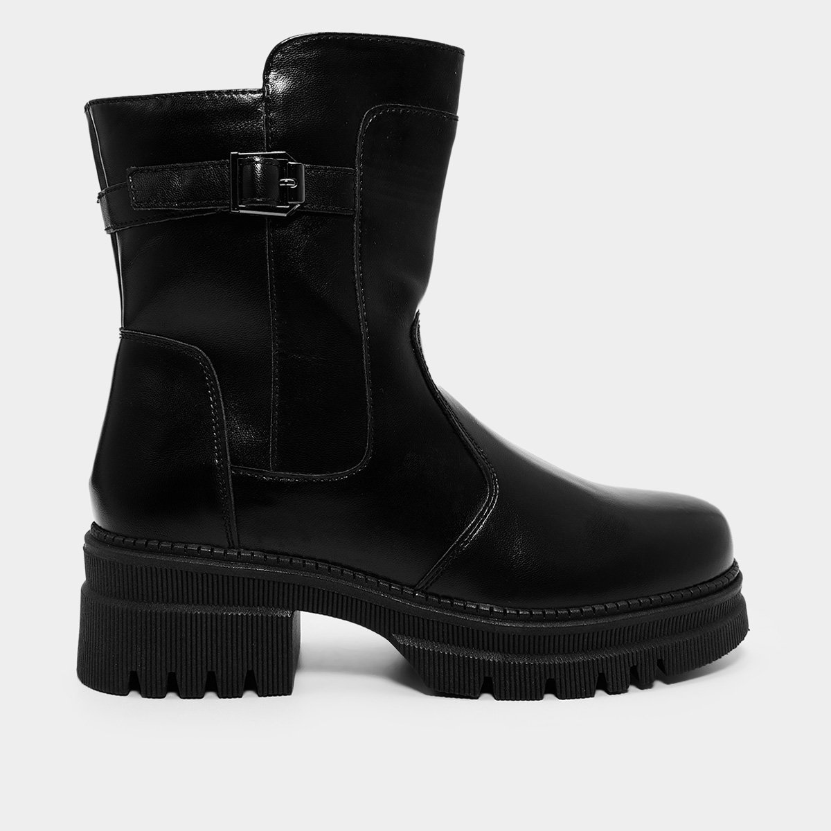 Bota Cano Médio Mooncity Feminina Menor preço em Bota Cano Médio Mooncity Feminina