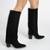 Bota Capa Via Marte Camurça Feminina - Preto