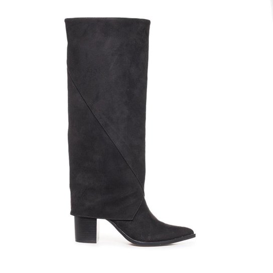 Bota Capa Via Marte Camurça Feminina