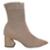 Bota Carrano Feminina Cano Curto Knit - Bege