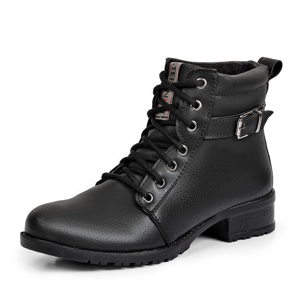Bota Casual Feminina Cano Curto