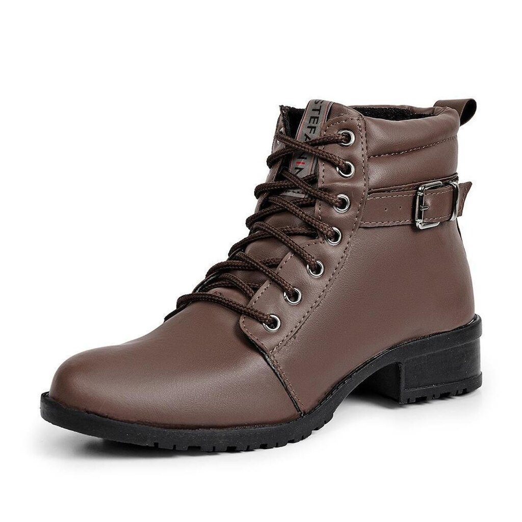 Bota Casual Feminina Cano Curto