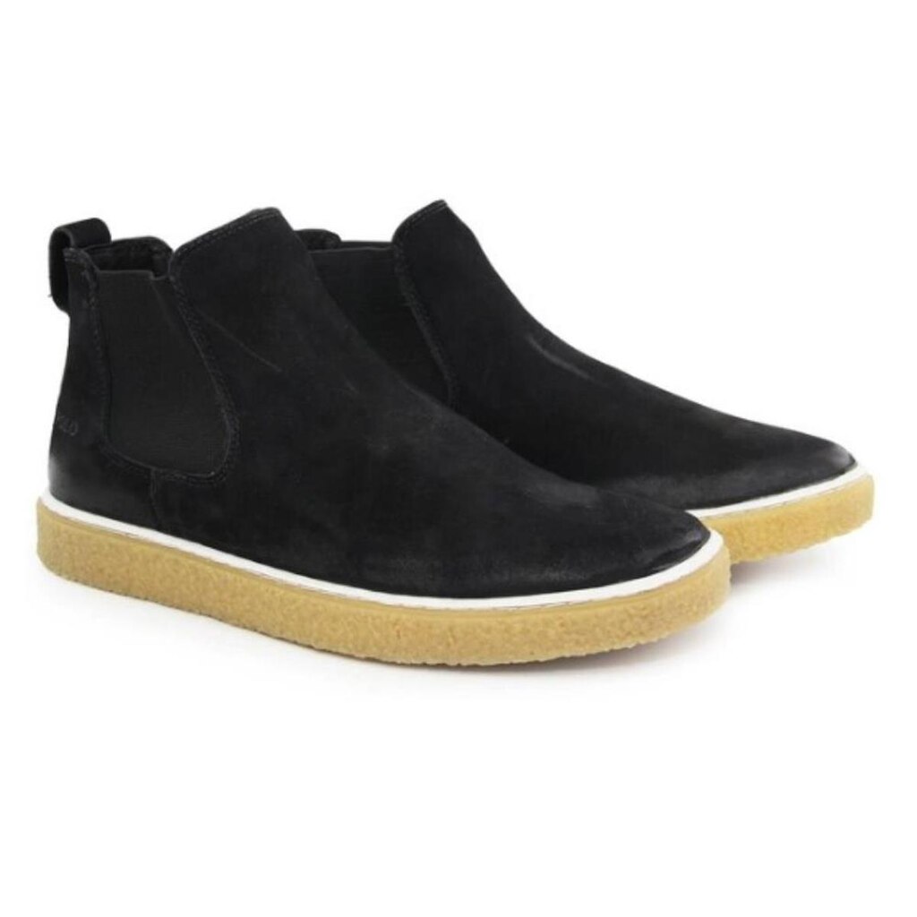 Bota Casual Masculina Couro Cano Curto Confortável