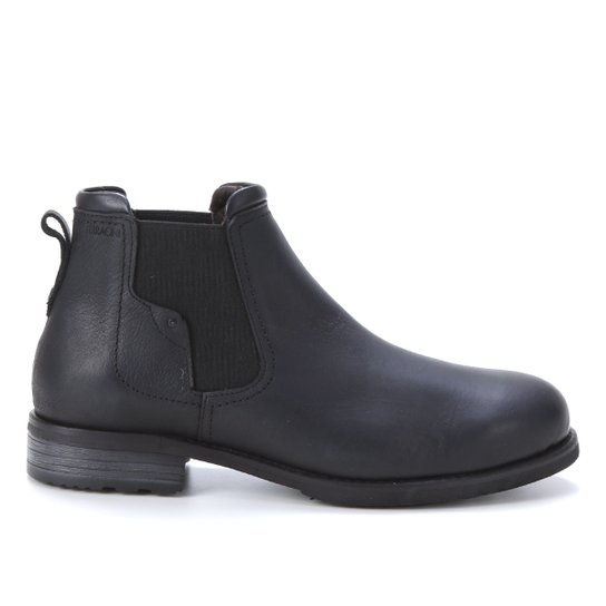 Bota Chelsea Couro Ferracini York Masculina - Preto