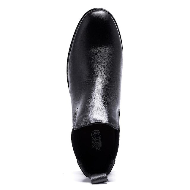 Bota Chelsea Masculina Couro Botina Elástico Lateral Conforto