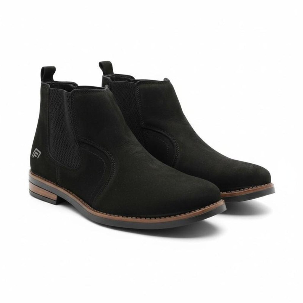 Bota Chelsea Masculina Em Couro Nobre Super Macia e Resistente 2800