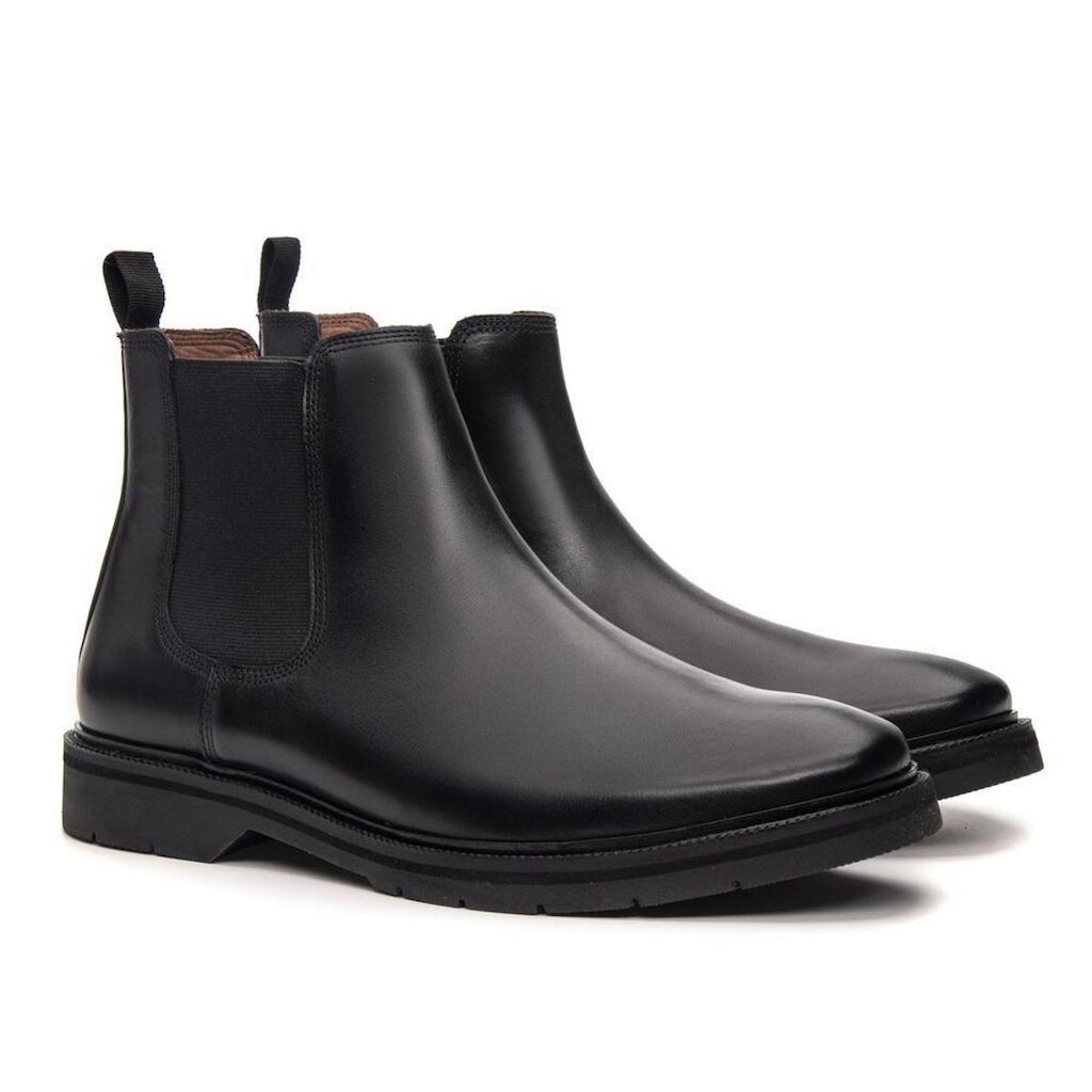 Bota Chelsea Masculina Montoro em Couro Jacometti