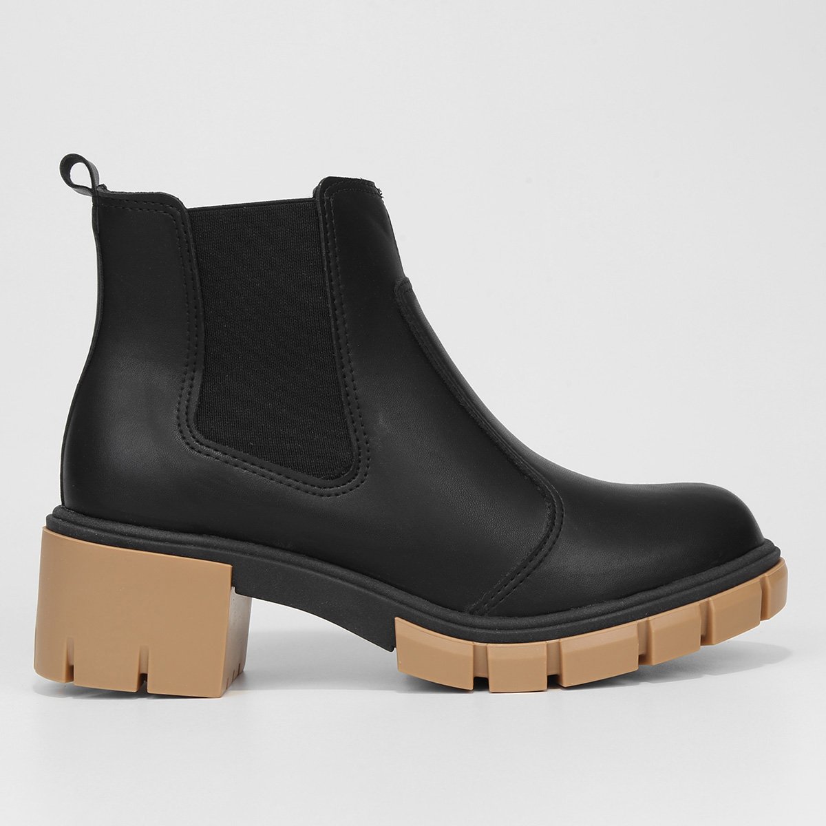 Bota Chelsea Moleca Tratorada Bicolor Feminina é ruim? Bota Chelsea Moleca Tratorada Bicolor Feminina é boa?