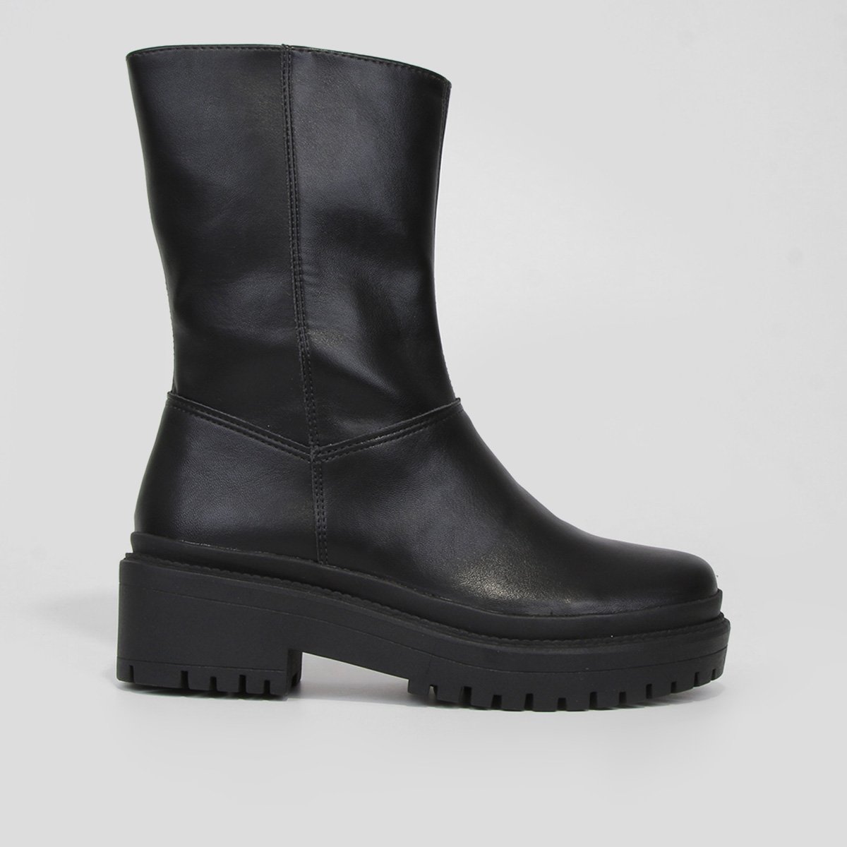 Bota Chelsea Via Marte Lisa Feminina - Preto Menor preço em Bota Chelsea Via Marte Lisa Feminina - Preto