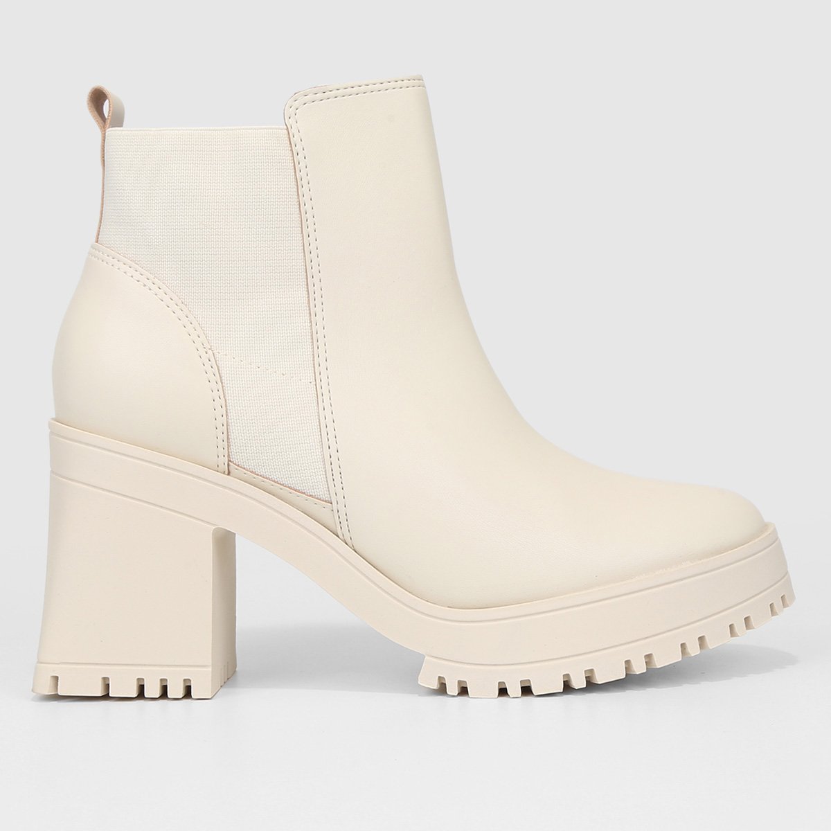 Bota Chelsea Vizzano Tratorada Feminina Menor preço em Bota Chelsea Vizzano Tratorada Feminina