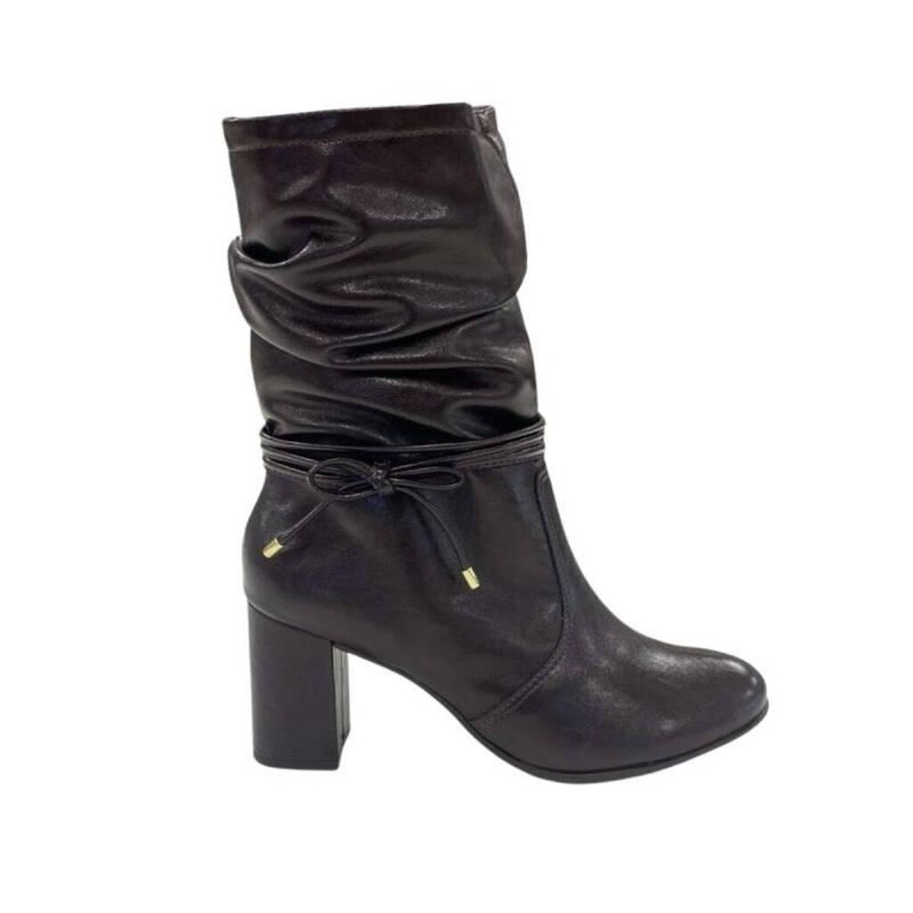 Bota Comfortflex Cano Médio - Feminina - Marrom