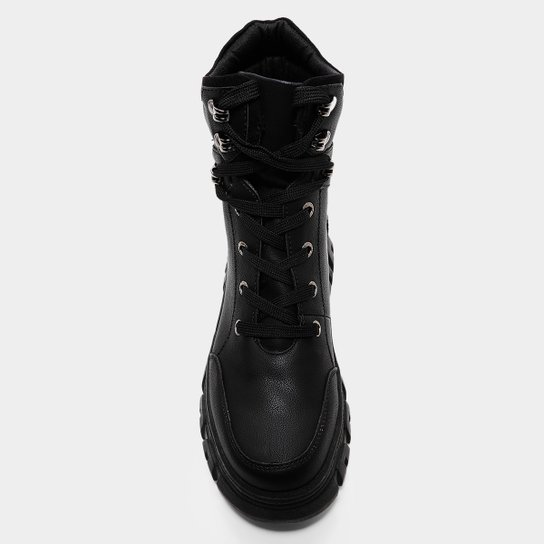 Bota Conturno Mooncity Tratorada Feminina
