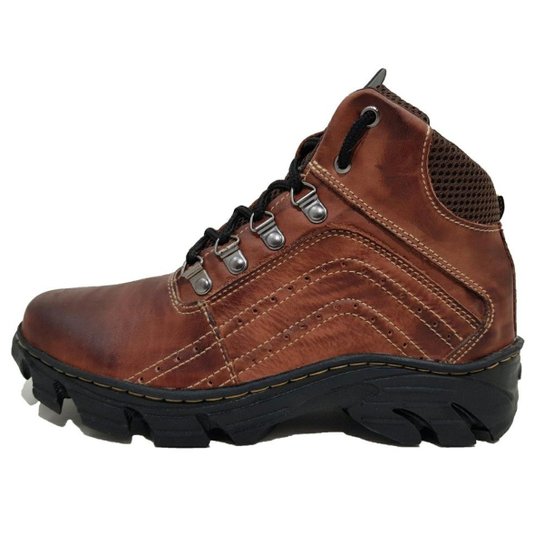 Bota Coturno Adventure 3LS3 Masculina - Marrom