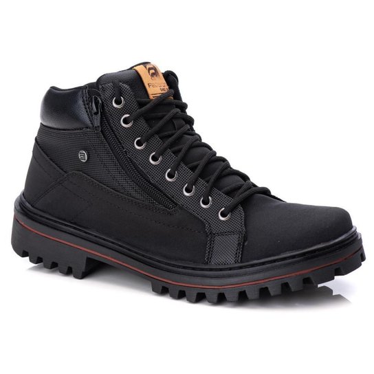 Bota Coturno Adventure Casual trabalho Passeio Masculino Cano