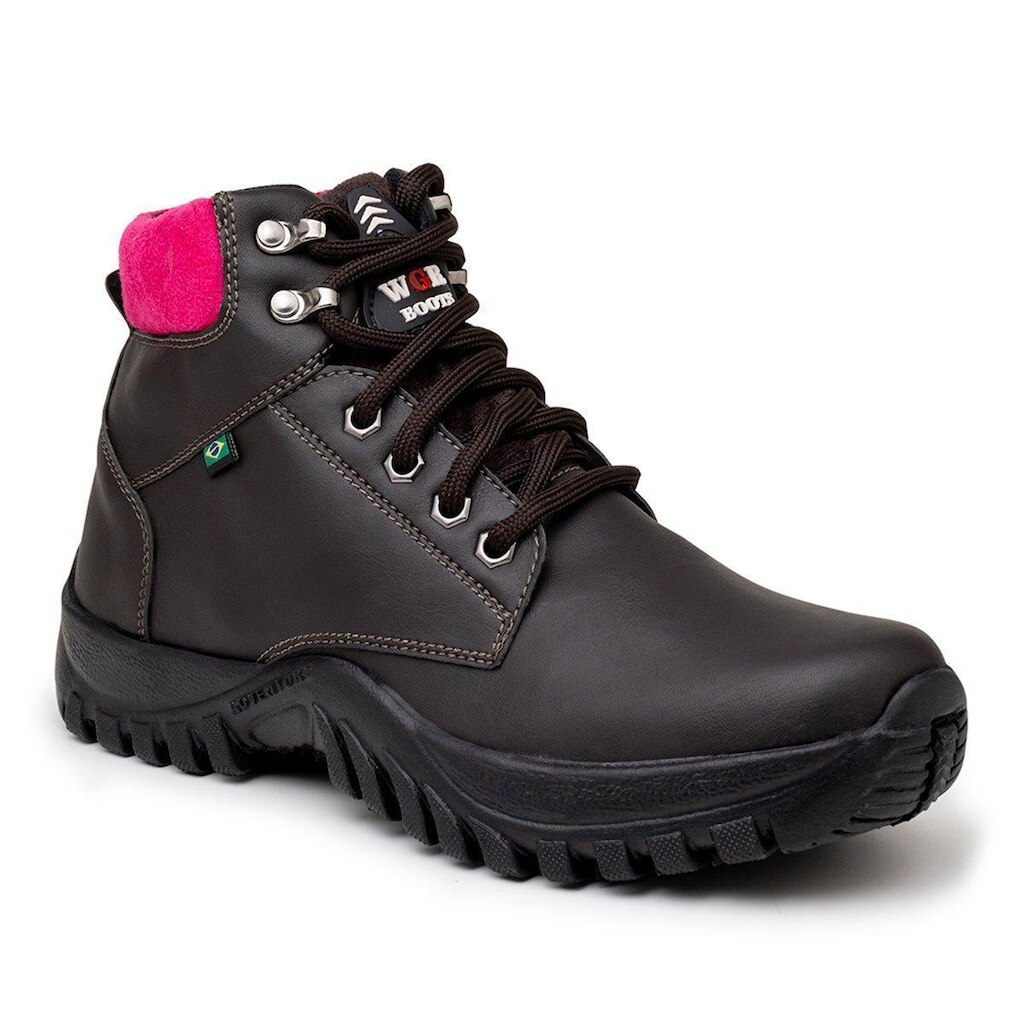 Bota Coturno Adventure Feminino Cano Baixo Tratorada