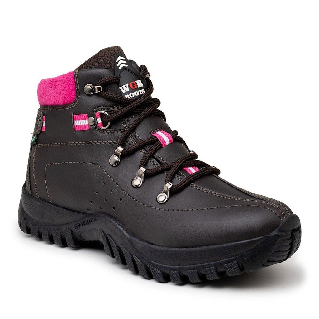 Bota Coturno Adventure Feminino Tratorada Cano Baixo