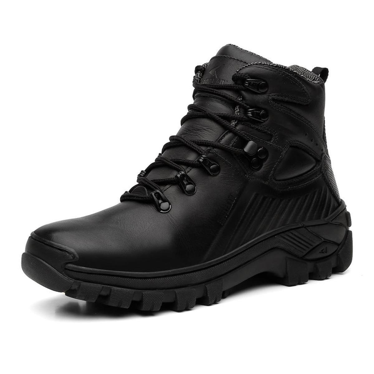 Bota Coturno Adventure Masculina Trekking Couro California - Preto Menor preço em Bota Coturno Adventure Masculina Trekking Couro California - Preto