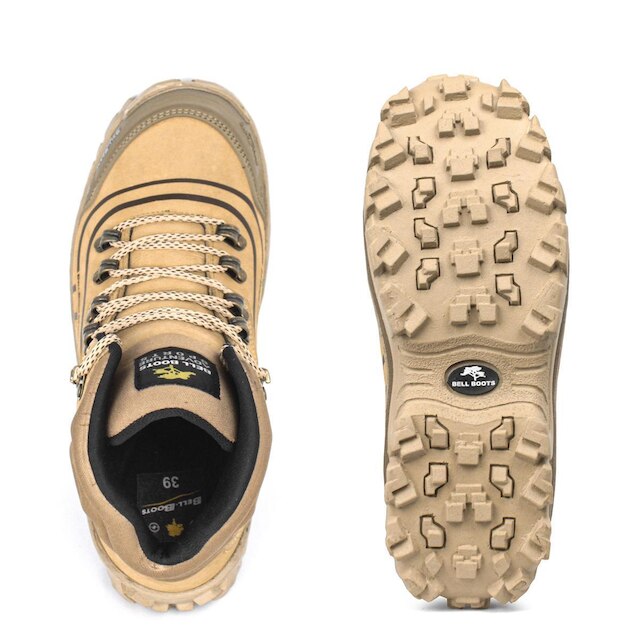 Bota Coturno Adventure Masculino Couro Escalada Moderno