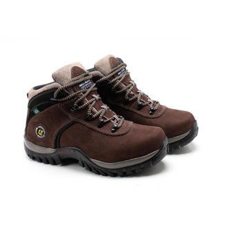 Bota Coturno Adventure Masculino Couro Leve Conforto Trilha