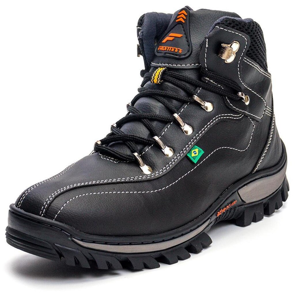 Bota Coturno Adventure Para Segurança Trabalho Trilha 2022PC Sola Gel