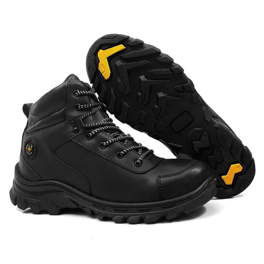 Bota Coturno Adventure Segurança Trilha Trabalho Super Macia e Confortável