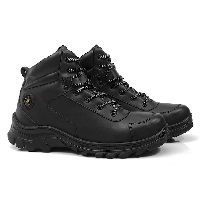 Bota Coturno Adventure Segurança Trilha Trabalho Super Macia e Confortável