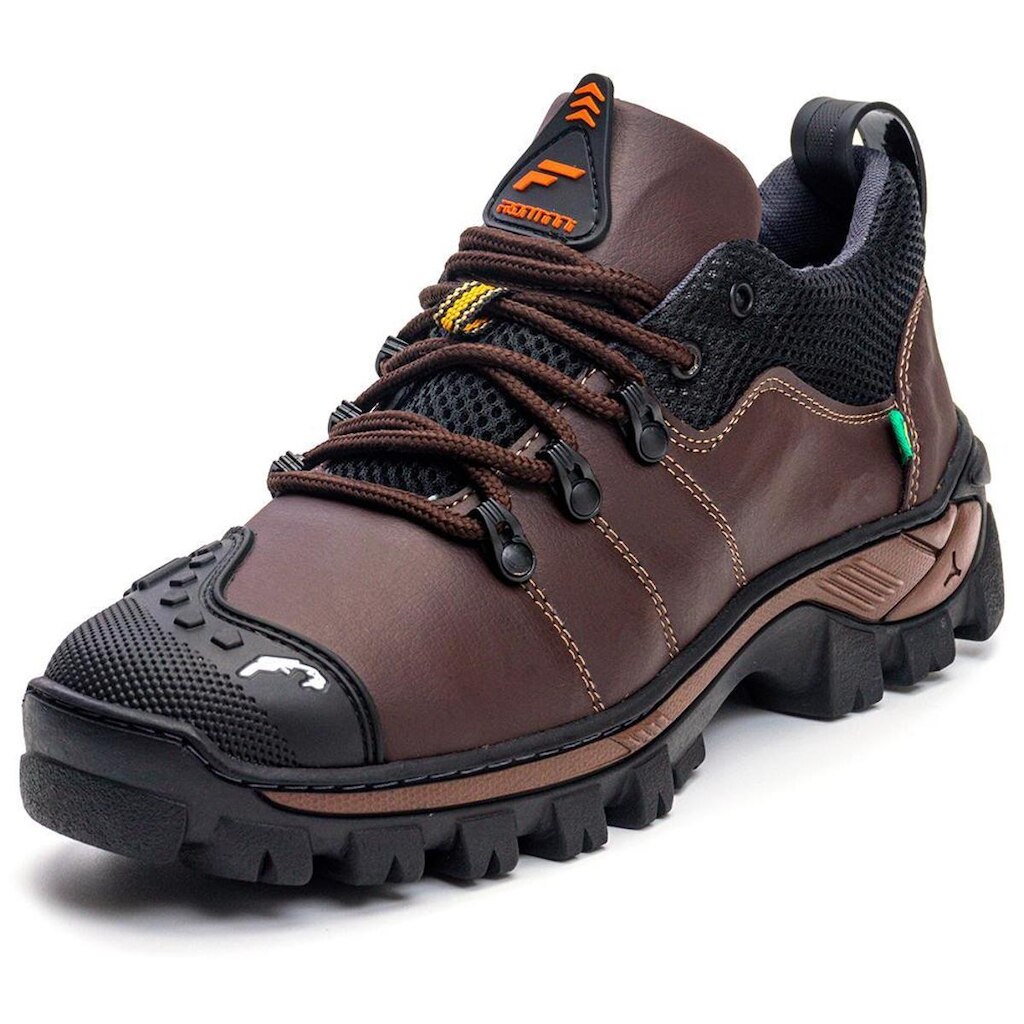 Bota Coturno Adventure Trilha Trabalho Trabalho Reforçada Confortável Sola Gel 3033