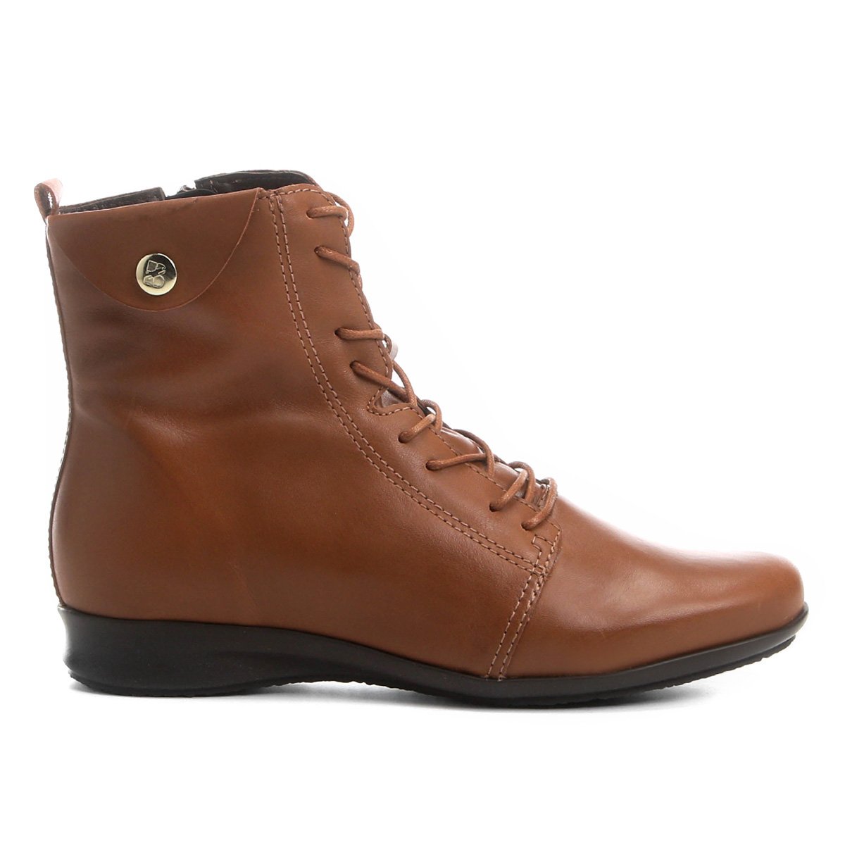 bota coturno bottero amarração feminina