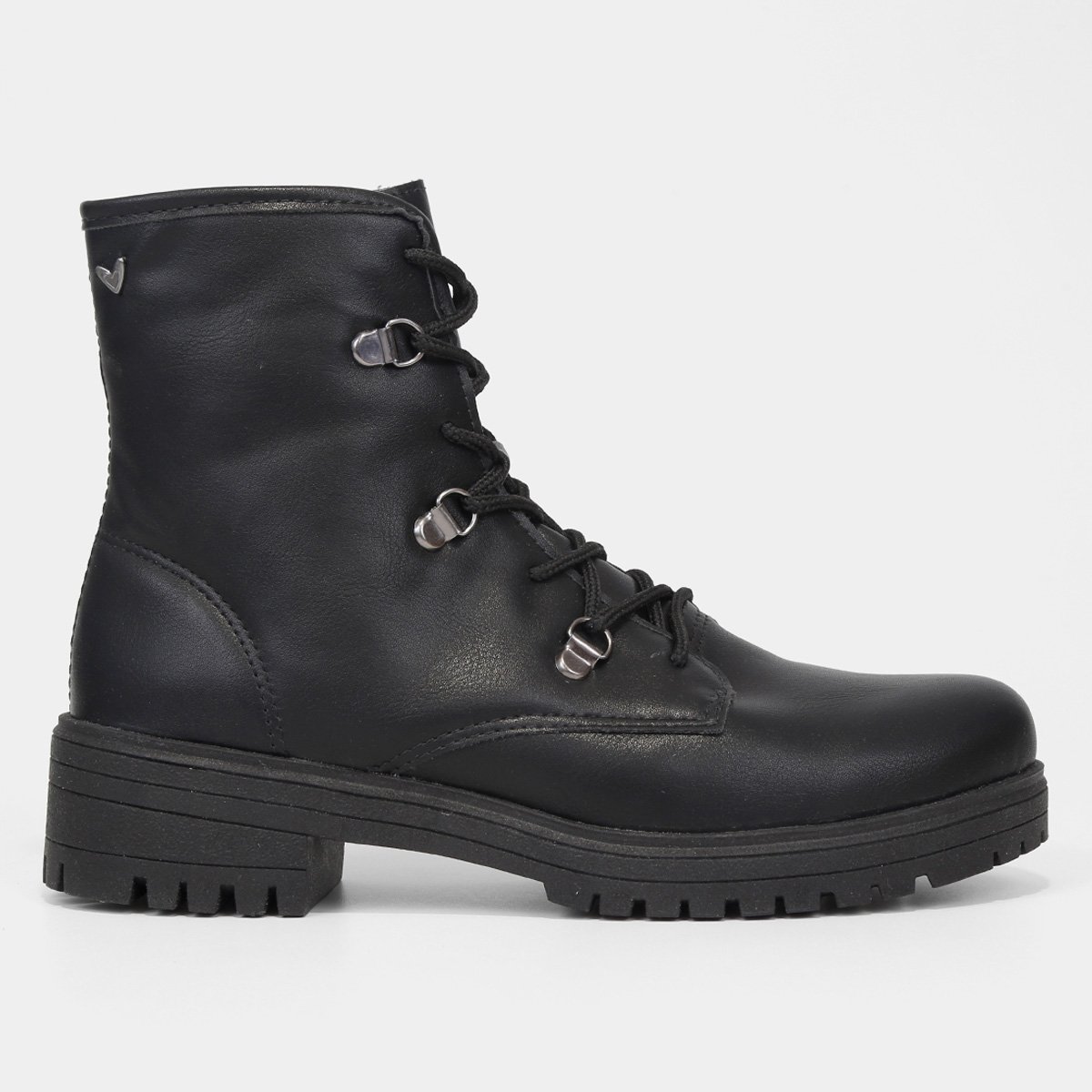 Bota Coturno Cano Curto Mississipi Tratorada Feminina - Preto é ruim? Bota Coturno Cano Curto Mississipi Tratorada Feminina - Preto é boa?