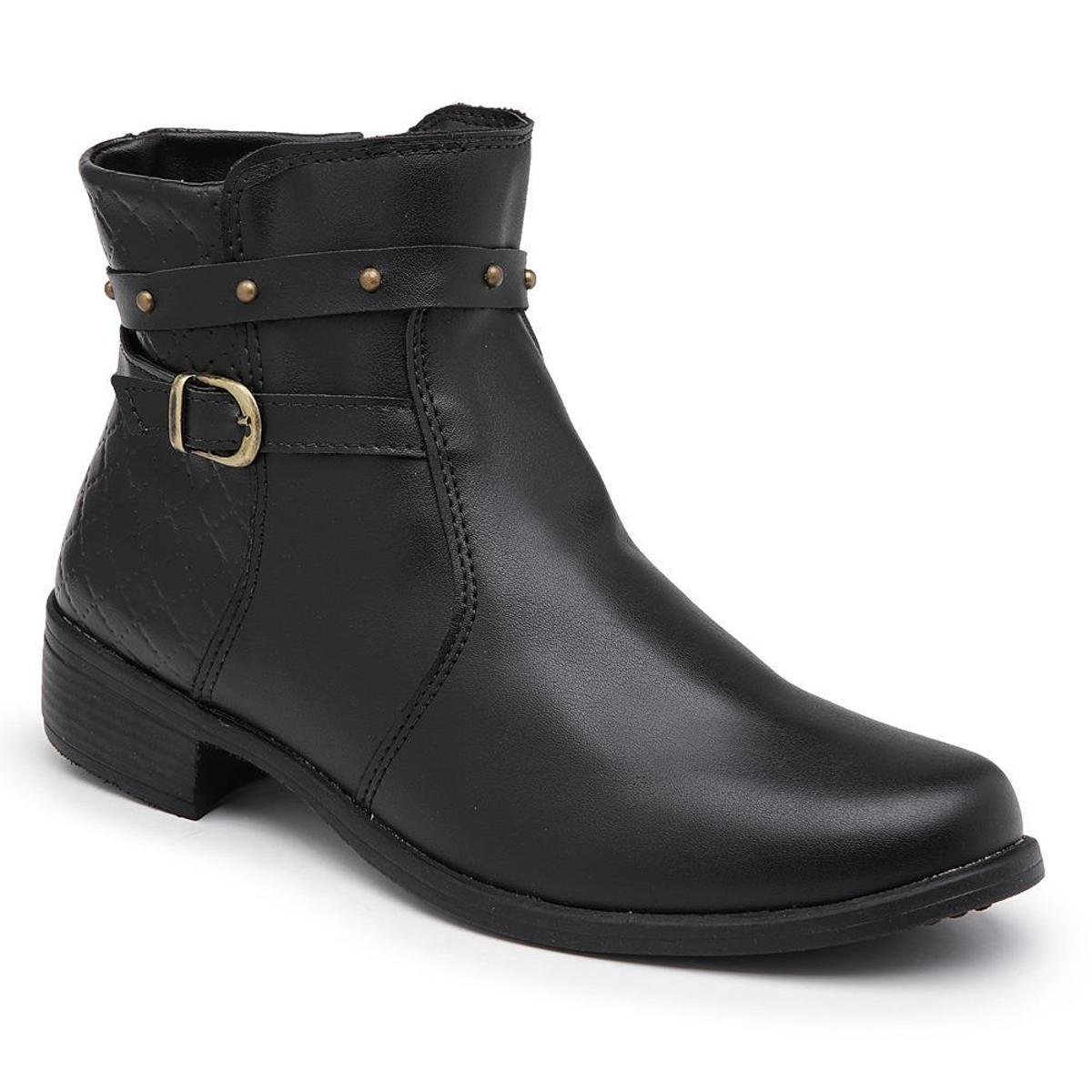 Bota Coturno Cano Curto Schiareli 11300 Menor preço em Bota Coturno Cano Curto Schiareli 11300