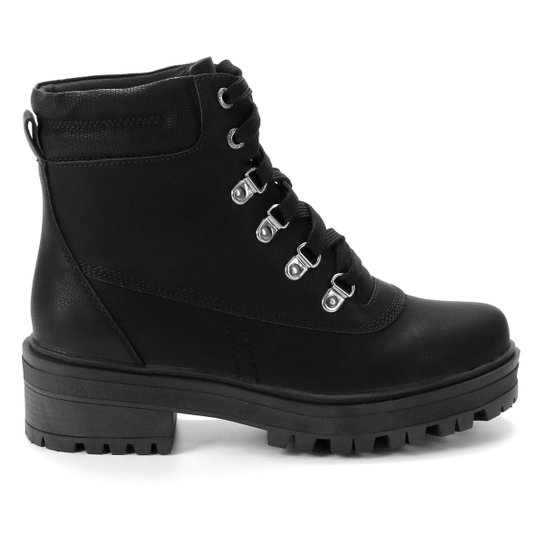 Bota Coturno Cano Médio Mooncity Feminina Zattini